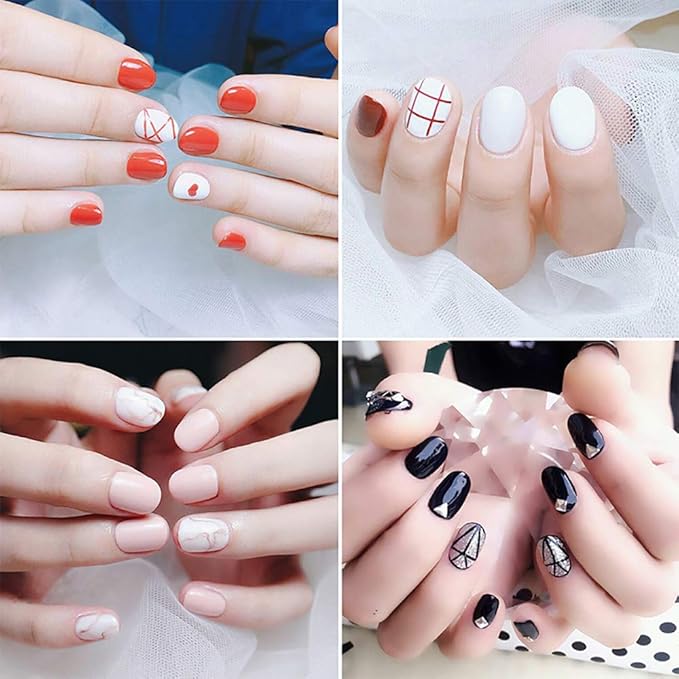 1pcs dual-ended nail design brush