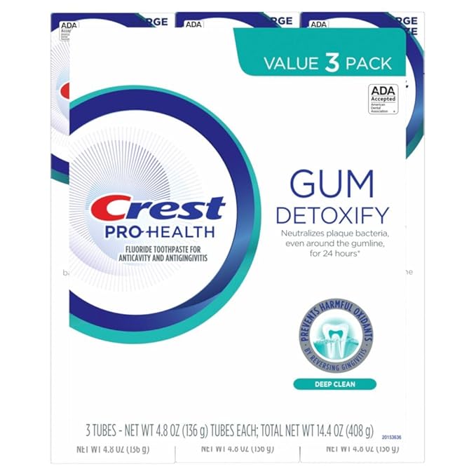 Crest Pro-Health Gum Detoxify Deep Clean Toothpaste 4.8 4.8 oz