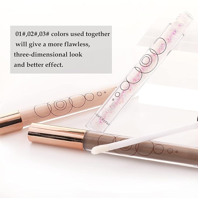 Boobeen Cream Contour Stick Liquid Bronzer and Highlighter 3 Types