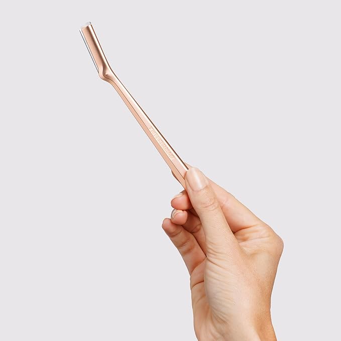 Tweezerman Rose Gold Facial Razor