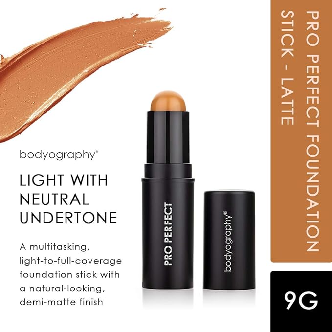 Bodyography Pro Perfect Foundation Stick - Demi-Matte Finish E (Latte)
