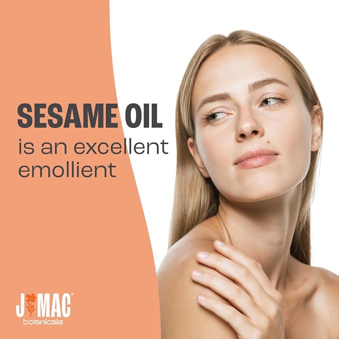 J MAC BOTANICALS Organic Sesame Oil
