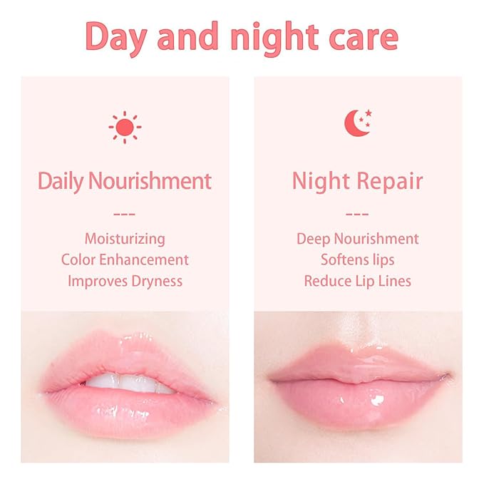 3 PCS Bee Lip Balm Honey Pot, Honey & Strawberry & Apple Lime Lip Balm, Lip Sleeping Mask Hydrating Prevention Dry and Cracked Lip Scrubs Exfoliator Lip Care, Moisturizing Lip Mask Overnight