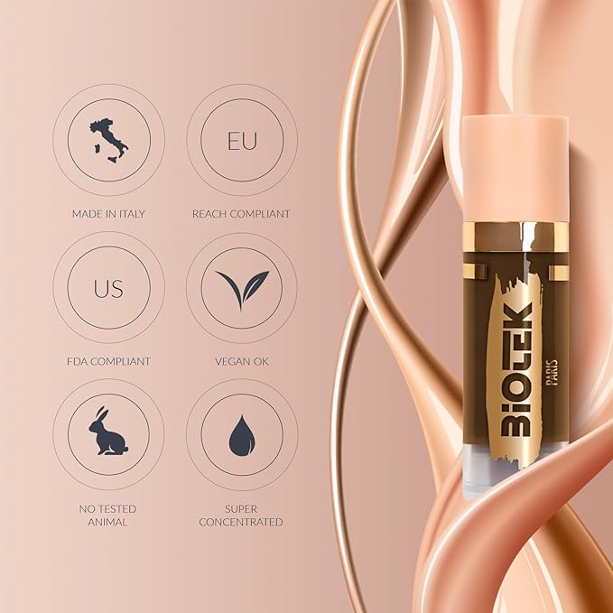 Biotek Lip Pigment for Permanent Makeup - Bright Strawberry Color for Lip - Made in Italy - Summer 0,24 fl.oz.