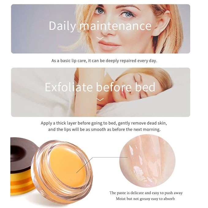 2 PCS Bee Lip Balm Honey