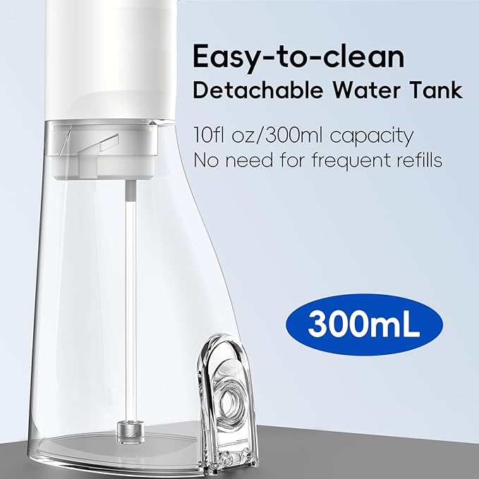 Water Flosser Cordless for Teeth - Dental Cleaning 10oz