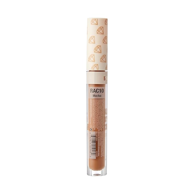 Ruby Kisses All Day Concealer Lightweight Full Coverage Multi-Use Concealer 0.13 Fl Oz (4-1 Mocha (10))