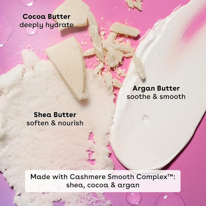 eos Shea Better Cashmere Body Wash, Vanilla Cashmere, Moisturizing and Nourishing, pH Balanced Creamy Gel Formula, Paraben & Phthalate Free, Sensitive Skin,16 fl oz