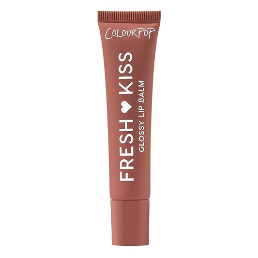 ColourPop Fresh Kiss Glossy Lip Balm - Hydrating Lip Care Enriched with Peptides, Hyaluronic Acid, Shea Butter & Vitamin E for an Ultra-Cushiony Formula - Chocolate Milkshake (0.49 oz)
