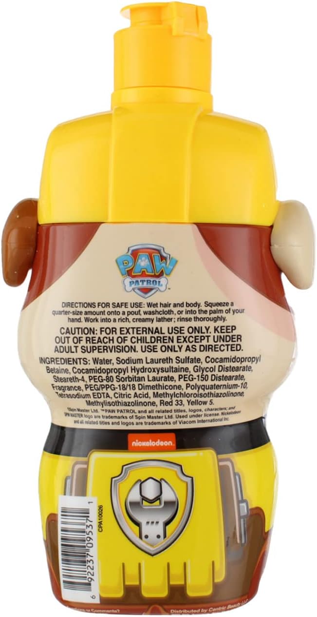 Taste Beauty “PAW Patrol” 3-in-1 Kids’ Shampoo, Kids’ Conditioner, and Kids’ Bodywash, 14 Ounces, (Scent)