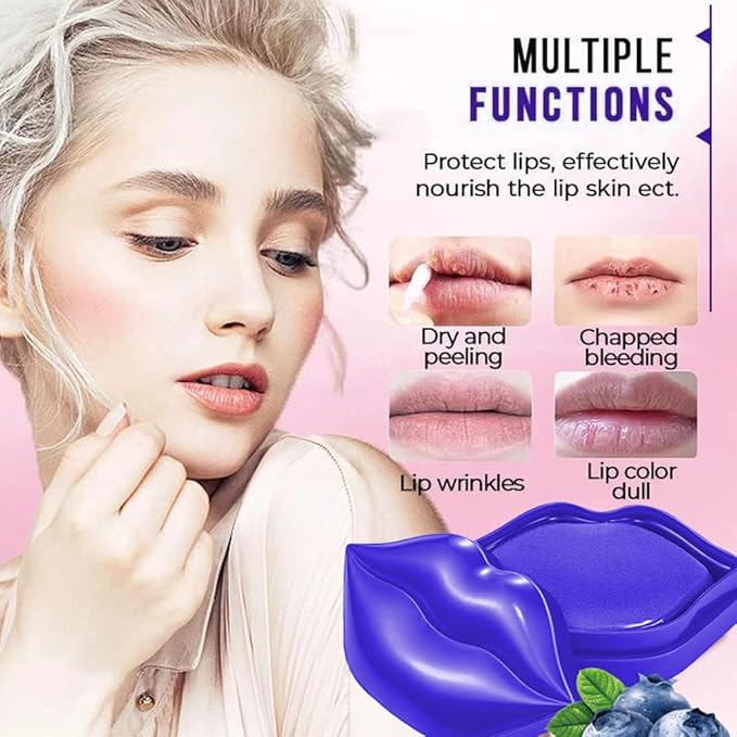 20Pcs Moisturizing Lip Mask, Lip Sleep