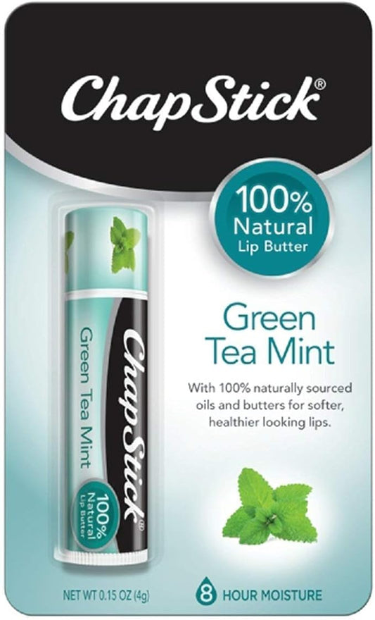 ChapStick 100% Natural Lip Butter, Green