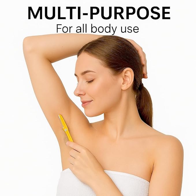 Face Razors for Women – Eyebrow & Facial Hair Removal, Shaver, Gentle Facial Hair Remover, Dermaplaning Tool, Women’s Face Shaver, Eyebrow Trimmer, Disposable Razor