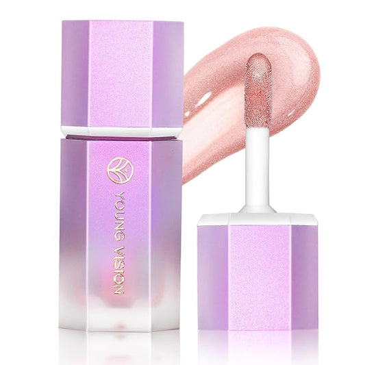 YOUNG VISION Soft Natural Glow Liquid Highlighter, Glow Liquid Illuminator Makeup,Weightless, Long-Wearing, Smudge Proof, Natural-Looking, Dewy Finish,