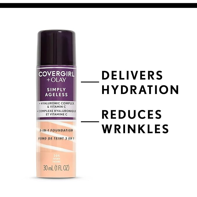 COVERGIRL COVERGIRL & olay simply ageless 3-in-1 liquid
