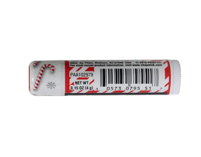 ChapStick Limited Edition Candy Cane, 12CT REFILL .15OZ