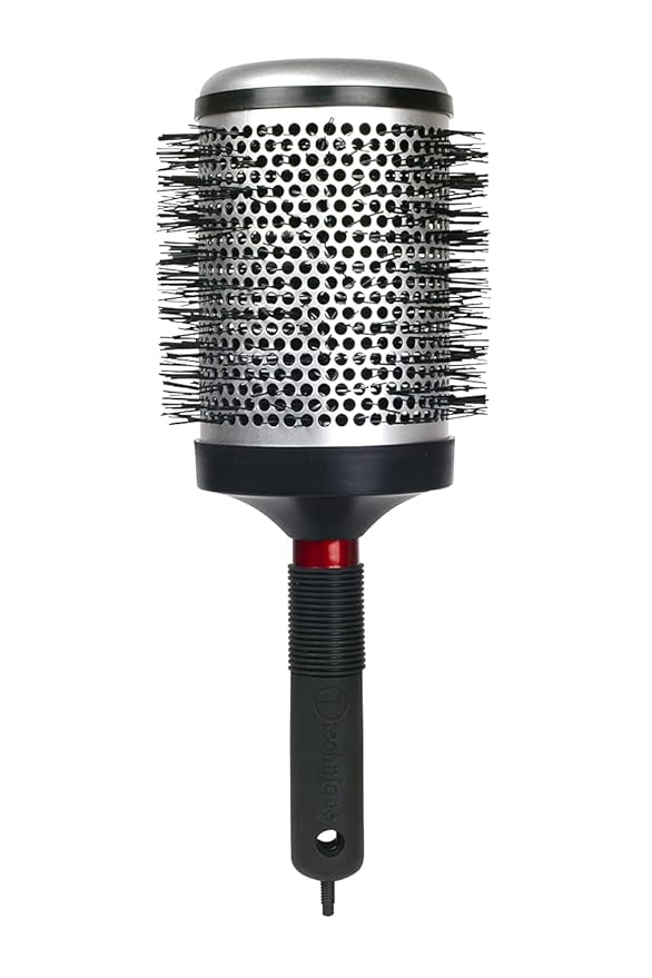 Cricket Technique Thermal Hair Brush #450 3.25” Curling, and Styling – Heat-Retaining Barrel with Anti-Static Tourmaline Bristles, Round Thermal Brush, Ideal for All Hair Types