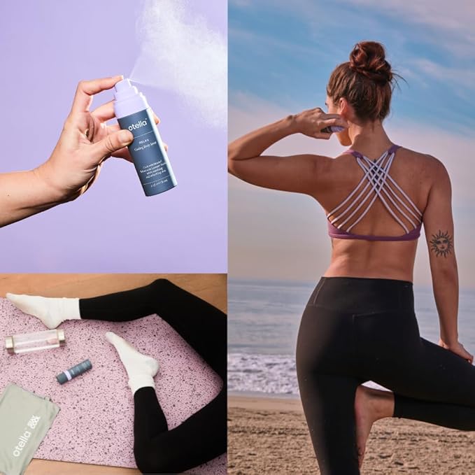 Cooling Body Spray with Menthol and Aromatherapy Lavender Vanilla Scent to Help You Relax, 2.7 oz. | Anytime Immediate Heat Relief | TSA Approved | Gluten Free | Vegan | Paraben Free