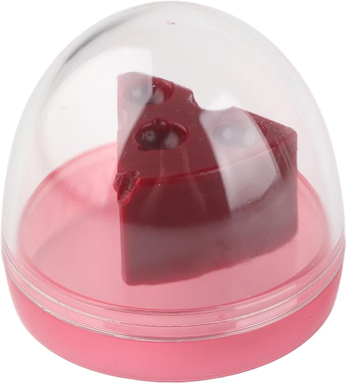 Cheese Shaped Lip Balm, Moisturizing Nourishing Repair Lip Balm, Hydrating Lip Balm for Chapped Cracked Lips 0.3oz(01)