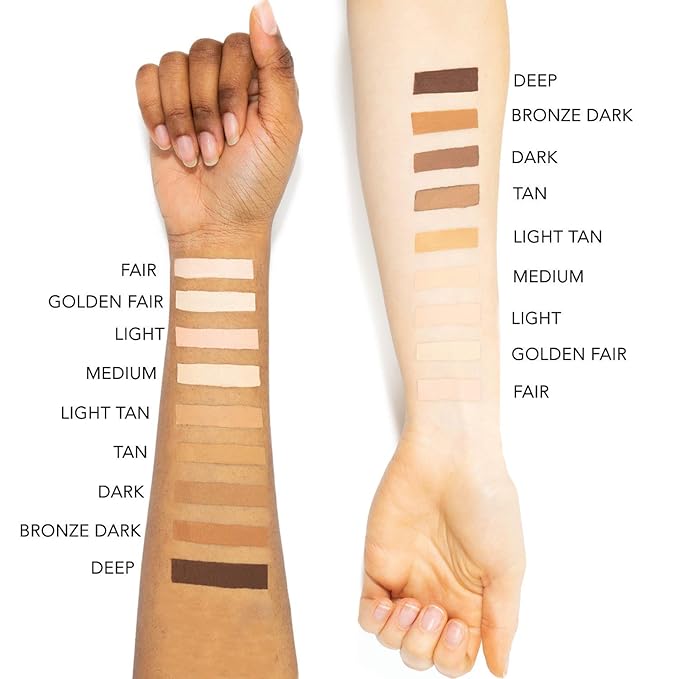 Dermaflage Waterproof Concealer Cream (Fair) - Concealer Full Coverage, Matte Finish for Face & Body - Hides Dark Circles, Tattoos & Acne - Long Lasting Formula Used by Hollywood Makeup Artists