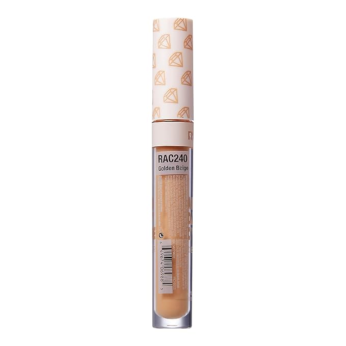 Ruby Kisses All Day Concealer Lightweight Full Coverage Multi-Use Concealer 0.13 Fl Oz (Golden Beige)
