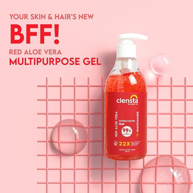 Clensta Red Aloe Vera Multipurpose