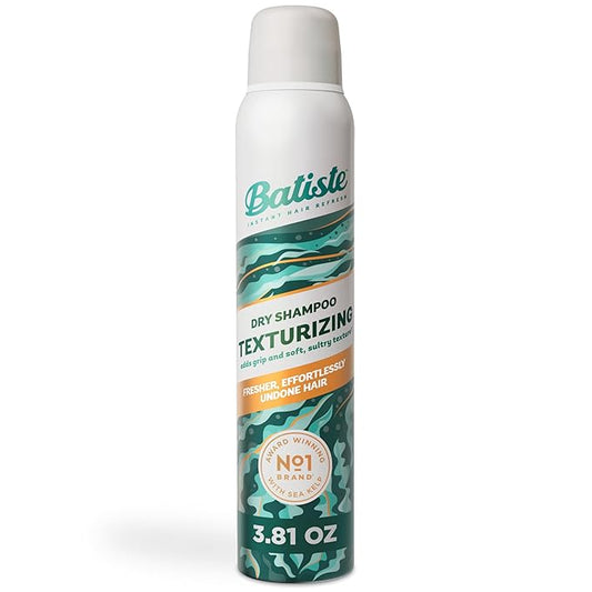 Batiste Texturizing Dry Shampoo, Refresh and Add Grip and Texture for Beachy Tousled Hair, 3.81 oz