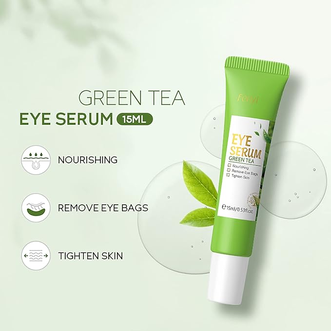 Akary green tea eye serum