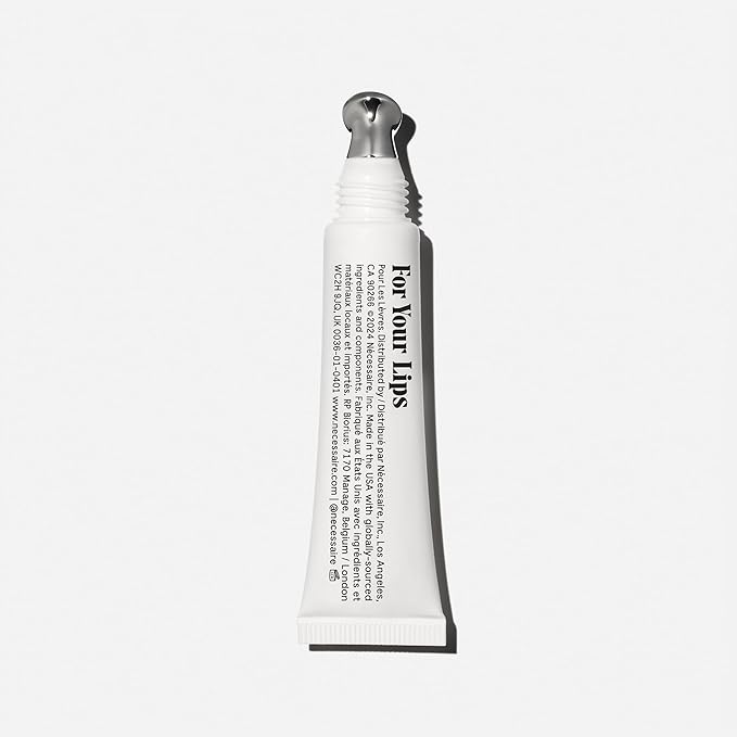 Nécessaire The Lip Balm | Hydrating Lip Balm for Women and Men, Clear, Mint, Multi-Ceramide, Treatment Balm | Instant Relief for Dry, Chapped Lips | Cooling Hypoallergenic Tip | Non-Sticky (0.5 fl oz)