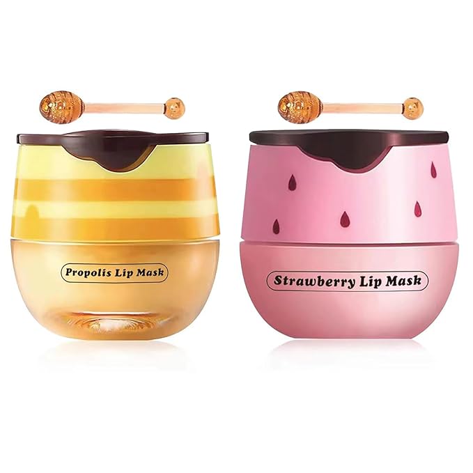 2 Pcs Strawberry & Honey Lip Exfoliate