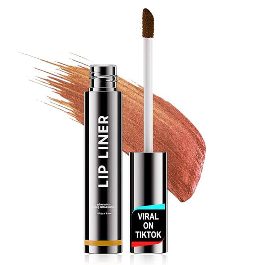 OETUIOW Lip Tint Stain Peel Off - Waterproof Lip Liner Stain, Moisturizing Long-Lasting Lip Stain, Create A Natural Lip Color, Enhancing Complexion for All Skin Types (Nude, 0.12 Fl Oz (Pack of 1))