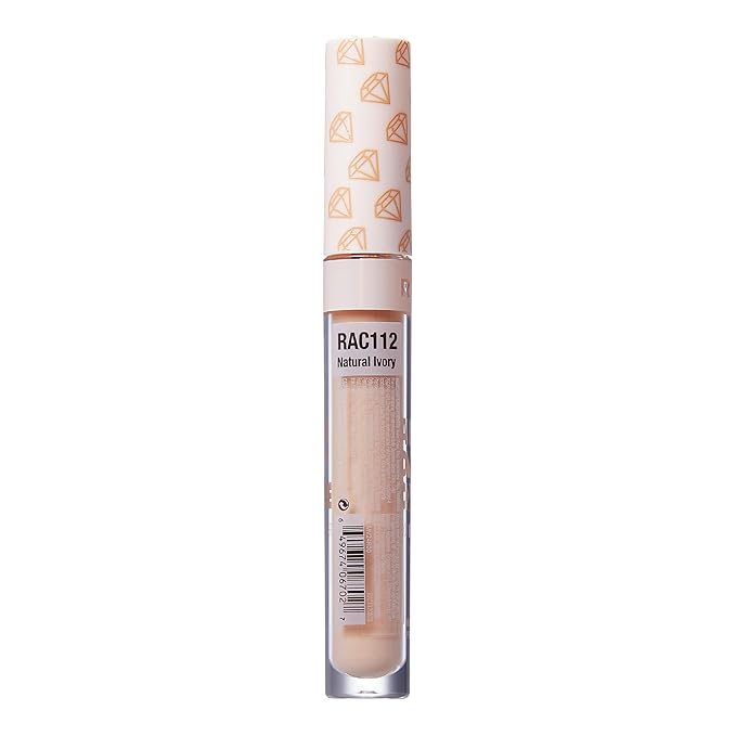 Ruby Kisses All Day Concealer Lightweight Full Coverage Multi-Use Concealer 0.13 Fl Oz (Natural Ivory)