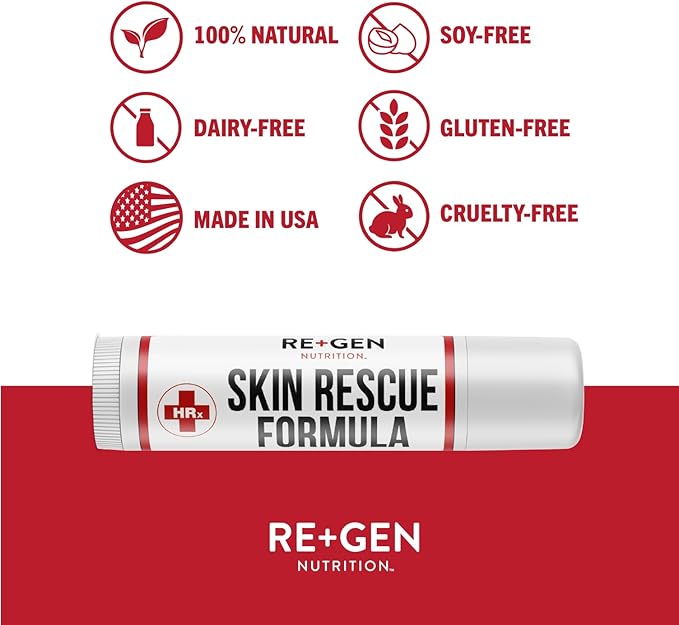 Skin Rescue Formula (Herp Stop Discreet) Defense and Support for Clear Skin 100% Natural! Peppermint Oil, Shea Butter, Zinc, Tea Tree, Coconut Oil .5 oz