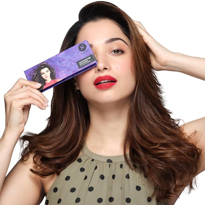 Sugar Cosmetics Contour De Force Face Palette01 Subtle SummitLonglasting formula, Lightweight Blush, Highlighter and Bronzer, Paraben free.