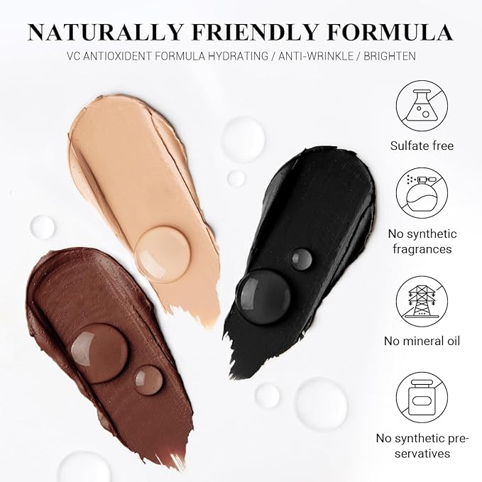 Classic 3PCS Neutral Eyeshadow Stick Makeup Set, Matte Cream Eye Shadow Eyeliner Brightener Pencil Crayon - I2