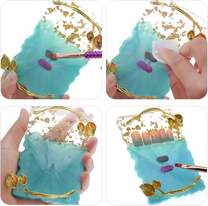 2023 Retro Nail Art Palette, Nail Painting Mixed