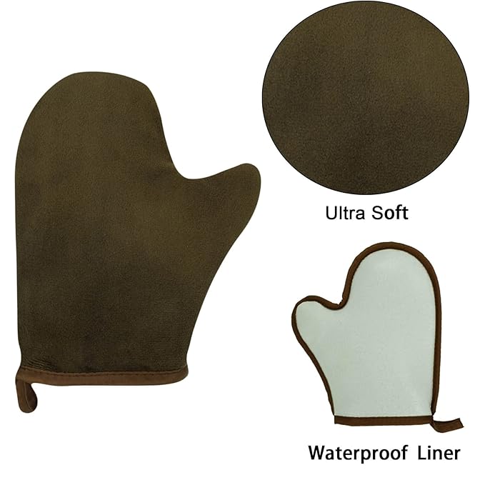 3 Piece Self Tanning Mitt