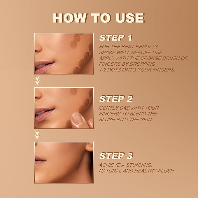 YOUNG VISION Soft Liquid Cream Contour & Glow Bronzer - Lightweight, Long-Wearing, and Blendable