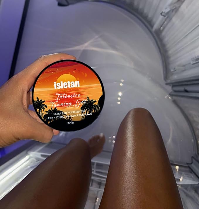 intensive tanning gel pineapple, tanning gel for outdoor sun & tanning bed