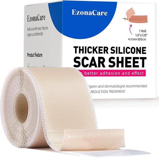 Thicker Silicone Scar Sheets, Medical Grade