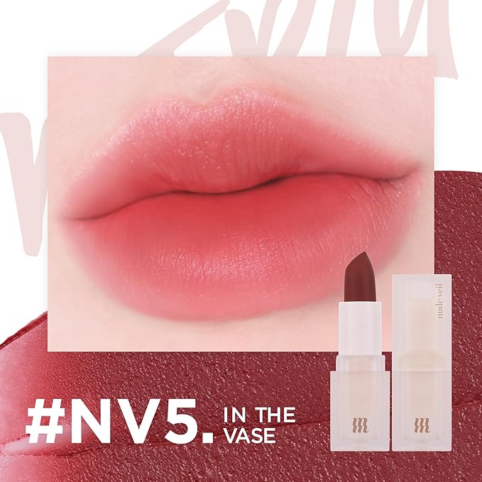 BY MERZY ERZY Nude Veil Lip Stick #5 IN THE VASE