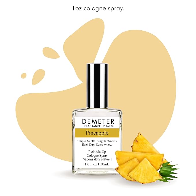 DEMETER Pineapple, 1 oz Cologne Spray, Perfume for Women and Men