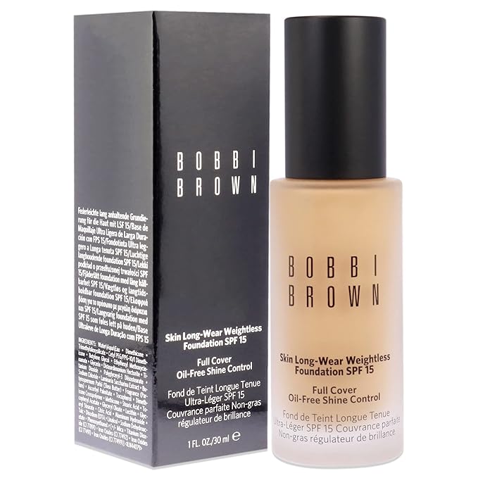 Bobbi Brown Skin Long-Wear Weightless Foundation SPF 15 - Warm Honey Women Foundation 1 oz