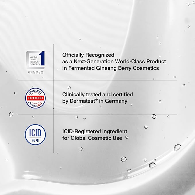 Ginseng Berry Premium Ampoule, Nourishing Facial Ampoule for Dry and Tired Skin, Healthy and Dewy Skin, Authentic Korean Skincare (Special Kit)