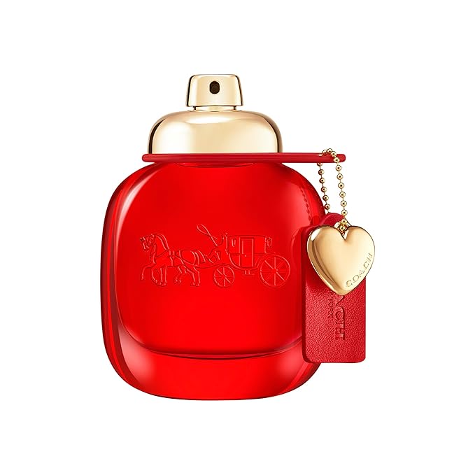 Coach Love Eau de Parfum - Long Lasting Fragrance with notes of Strawberry, Red Velvet Rose & Cedarwood 1.7 fl. oz.