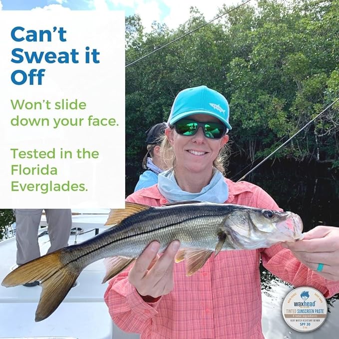 Waxhead Tinted Reef Safe Sunscreen Travel Sunscreen, Kids Sunscreen, Zinc Oxide Sunscreen Sunblock Paste, Tinted Sunscreen for Face, Sunscreen Waterproof, Sun Block, Zinc Sunscreen for Kids, Surf