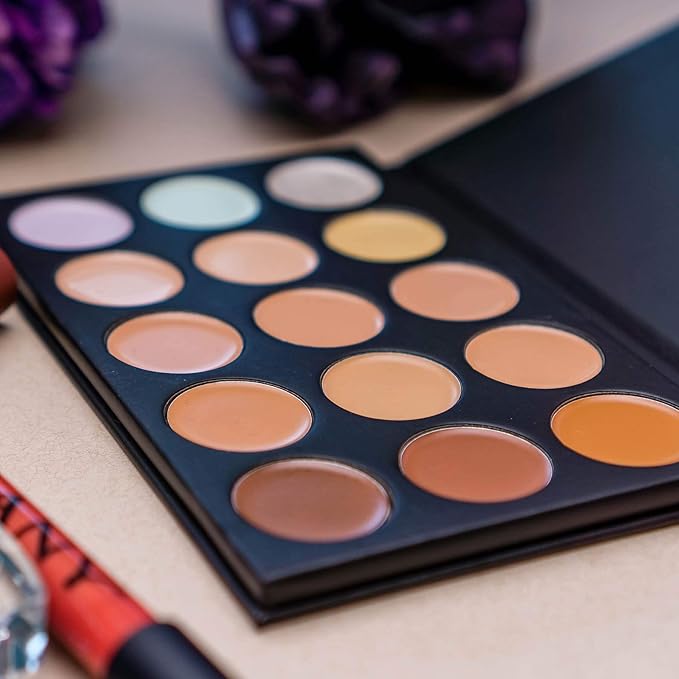 SHANY Cream Concealer/Camouflage Color Correcting Palette - Layer 2 - Refill for the 6 Layer Mini Masterpiece Collection Makeup Set