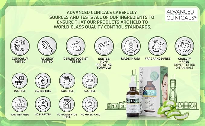 Advanced clinicals collagen serum for