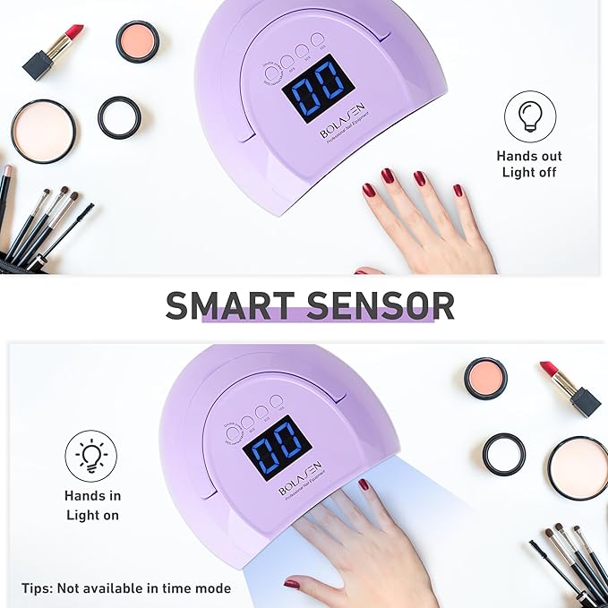 BOLASEN UV Nail Lamp for