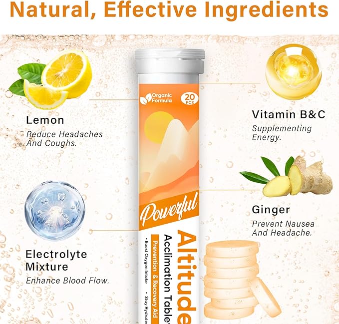 Altitude Sicknệss Prevention Tablets, Supports Rapid